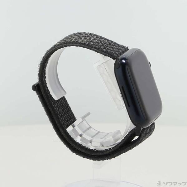 〔中古〕Apple(アップル) Apple Watch Series 7 GPS 41mm ミッドナイトアルミニウムケース ブラックNikeスポーツループ〔276-ud〕 |  | 03