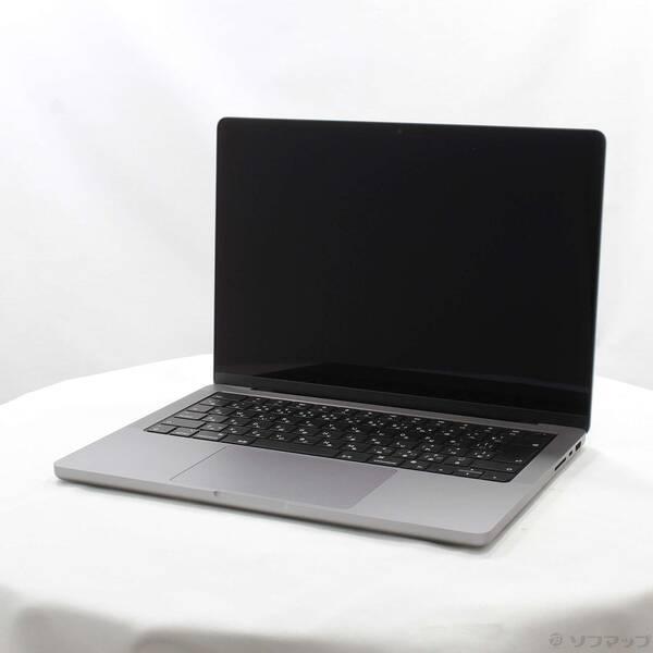 〔中古〕MacBook Pro 14.2-inch Late-2021 MKGQ3J／A Apple M1 Pro 10コアCPU_16コアGPU 16GB SSD1TB スペースグレイ 〔15.3 Sequoia〕〔262-ud〕 | 