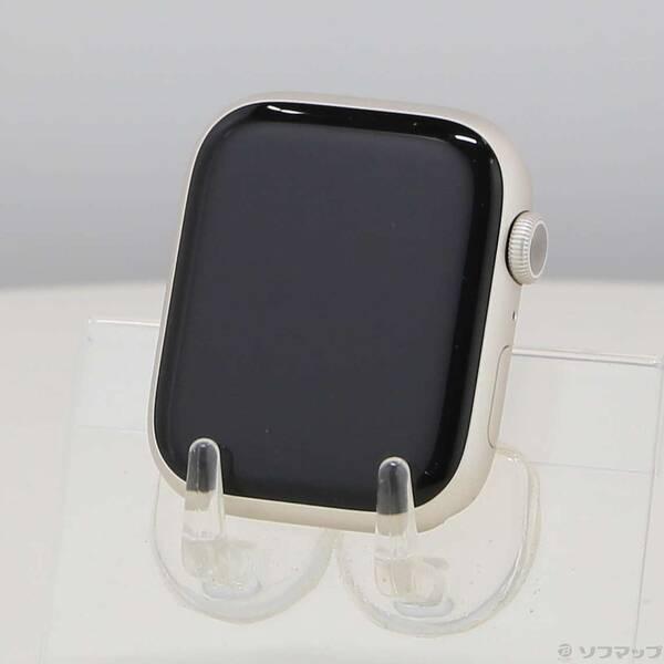 〔中古〕Apple(アップル) Apple Watch Series 9 GPS 45mm スターライトアルミニウムケース バンド無し〔262-ud〕 | 