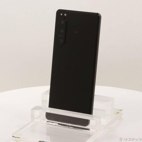 〔中古〕SONY(ソニー) Xperia 5 IV 128GB ブラック A204SO Softbank SIMフリー〔198-ud〕 | 