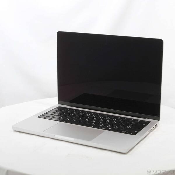 〔中古〕Apple(アップル) MacBook Pro 14.2-inch Late-2021 MKGR3J／A Apple M1 Pro 8コアCPU_14コアGPU 16GB SSD1TB シルバー 〔15.3 Sequoia〕〔377-ud〕 | 
