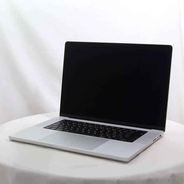 〔中古〕Apple(アップル) MacBook Pro 16.2-inch Late-2021 MK1H3J／A Apple M1 Max 10コアCPU_32コアGPU 32GB SSD4TB シルバー 〔14.7 Sonoma〕〔262-ud〕 | 