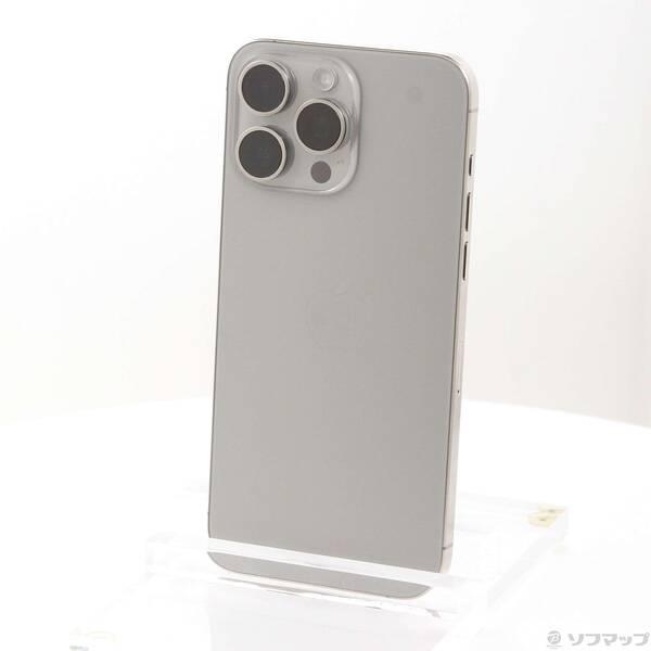 〔中古〕Apple(アップル) iPhone15 Pro Max 256GB ナチュラルチタニウム MU6R3J／A SIMフリー〔276-ud〕 | 