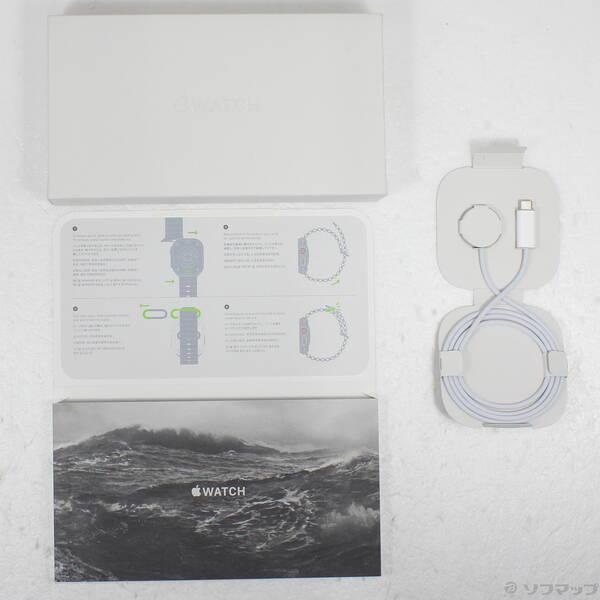 〔中古〕Apple(アップル) Apple Watch Ultra GPS + Cellular 49mm チタニウムケース ホワイトオーシャンバンド〔377-ud〕 |  | 04
