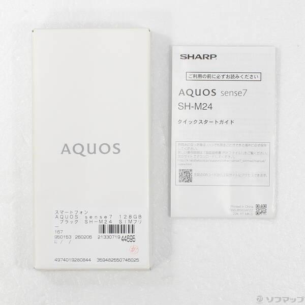 〔中古〕SHARP(シャープ) AQUOS sense7 128GB ブラック SH-M24 SIMフリー〔262-ud〕 |  | 04