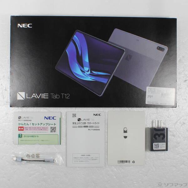 〔中古〕NEC(エヌイーシー) LAVIE Tab T12 T1295／DAS 256GB ストームグレー PC-T1295DAS Wi-Fi〔198-ud〕 |  | 04