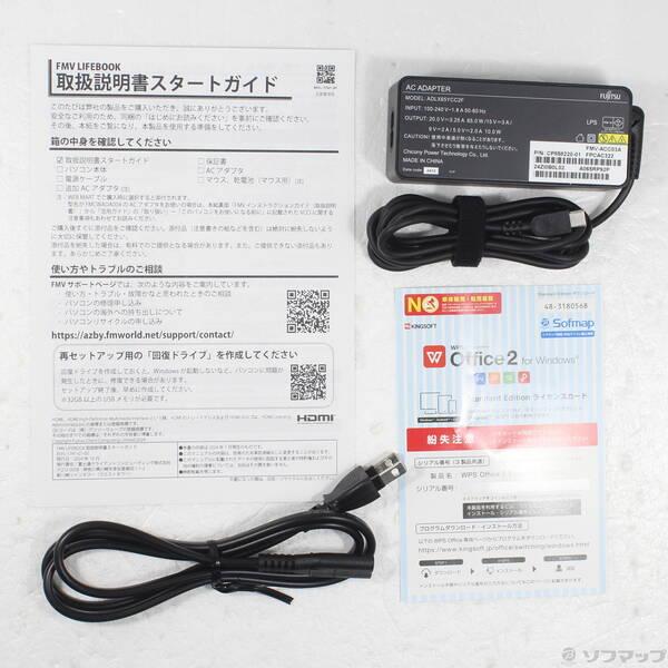 〔中古〕FUJITSU(富士通） LIFEBOOK PH77／J3 FMVP77J3H ストームグレー〔377-ud〕 |  | 04