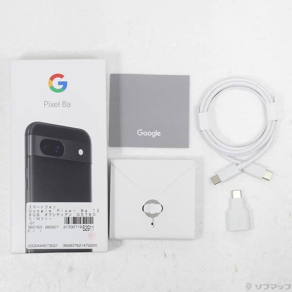 中古〕GOOGLE(グーグル) Google Pixel 8a 128GB オブシディアン G576D