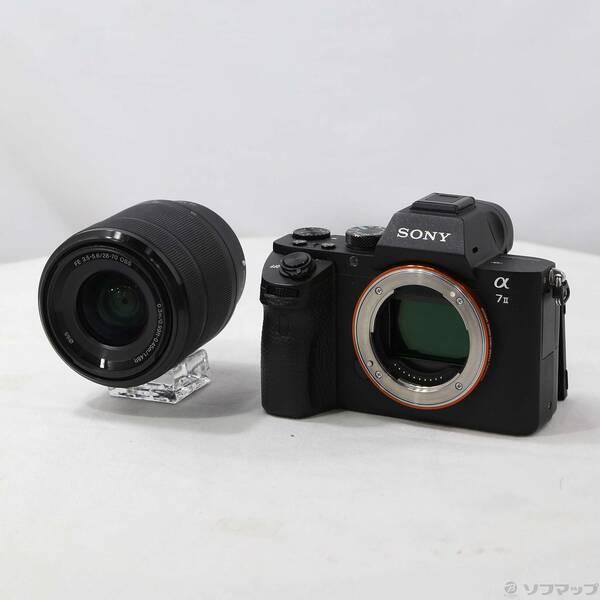 〔中古〕SONY(ソニー) α7II ズームレンズキット ILCE-7M2K〔258-ud〕 | 