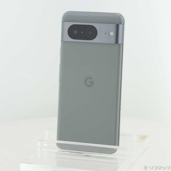 〔中古〕GOOGLE(グーグル) Google Pixel 8 128GB ヘーゼル GA048 au SIMフリー〔377-ud〕 | 