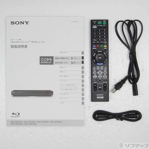 〔中古〕SONY(ソニー) 〔中古品〕 ブルーレイレコーダー BDZ-FBW2000 ［2TB ／2番組同時録画 ／BS・CS 4Kチューナー内蔵］〔258-ud〕 |  | 04