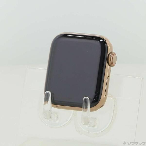 〔中古〕Apple(アップル) Apple Watch Series 5 GPS + Cellular 40mm ゴールドステンレススチールケース バンド無し〔377-ud〕 | 