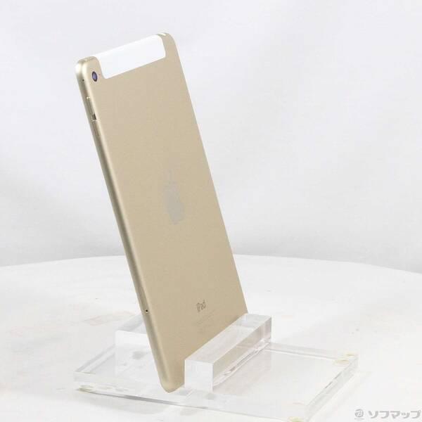 〔中古〕Apple(アップル) iPad mini 4 128GB ゴールド NK782J／A docomoロック解除SIMフリー〔377-ud〕 |  | 03