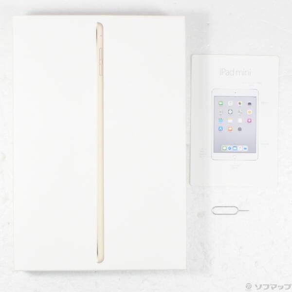 〔中古〕Apple(アップル) iPad mini 4 128GB ゴールド NK782J／A docomoロック解除SIMフリー〔377-ud〕 |  | 04