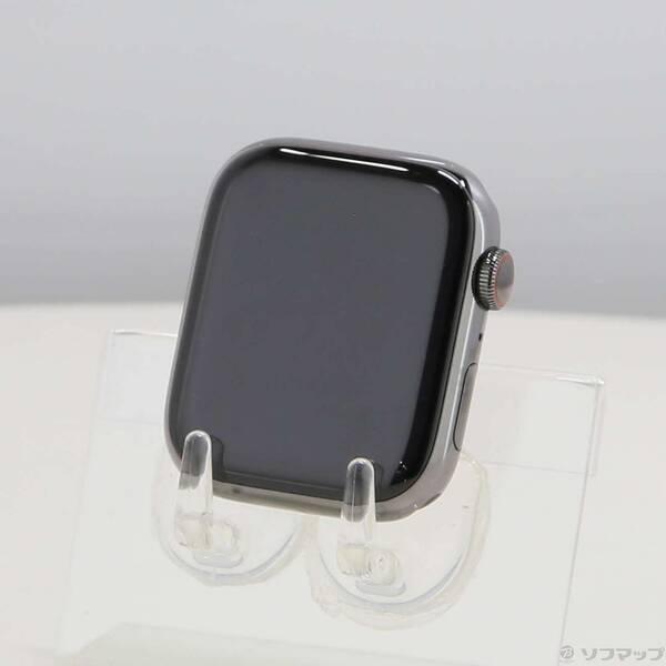 〔中古〕Apple(アップル) Apple Watch Series 8 GPS + Cellular 45mm グラファイトステンレススチールケース バンド無し DEMO品〔349-ud〕 | 