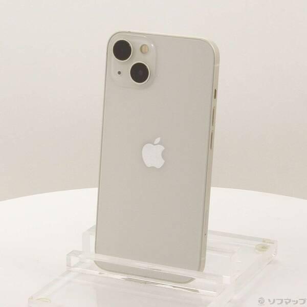 〔中古〕Apple(アップル) iPhone13 128GB スターライト MLND3J／A SIMフリー〔349-ud〕 | 