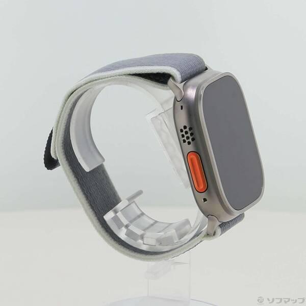〔中古〕Apple(アップル) Apple Watch Ultra 2 GPS + Cellular 49mm チタニウムケース グリーン／グレイトレイルループ〔295-ud〕 |  | 03