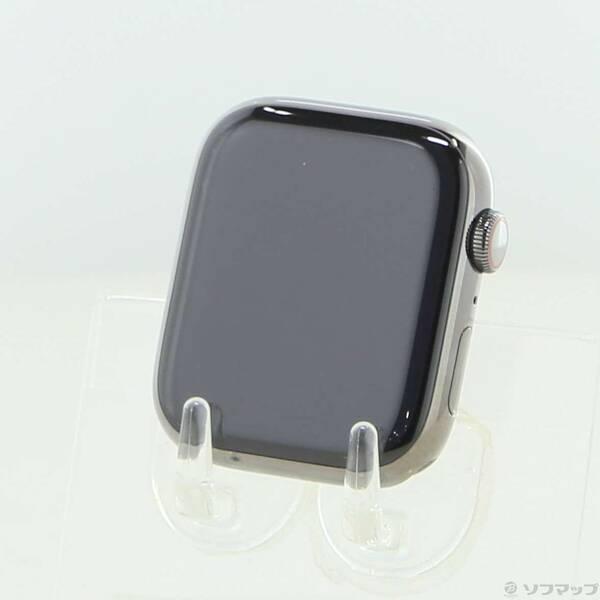 〔中古〕Apple(アップル) Apple Watch Series 8 GPS + Cellular 45mm グラファイトステンレススチールケース バンド無し〔377-ud〕 | 
