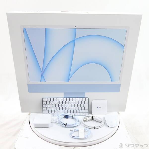 〔中古〕Apple(アップル) iMac 24-inch Mid-2021 MGPL3J／A Apple M1 8コアCPU_8コアGPU 8GB SSD512GB ブルー 〔15.7 Sequoia〕〔258-ud〕 |  | 04
