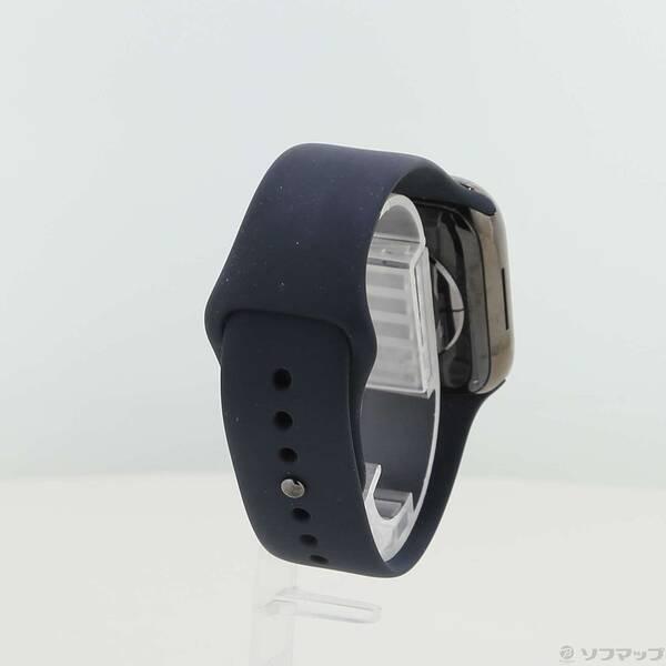 〔中古〕Apple(アップル) Apple Watch Series 8 GPS + Cellular 41mm グラファイトステンレススチールケース ミッドナイトスポーツバンド〔349-ud〕 |  | 02