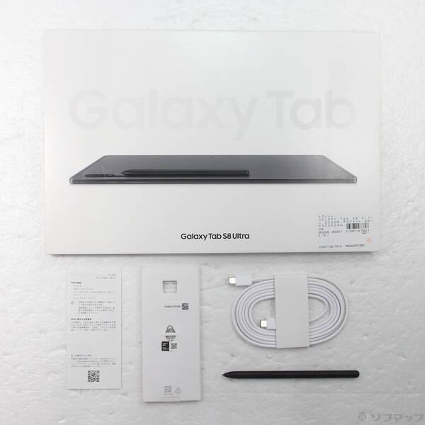 〔中古〕SAMSUNG(サムスン) GALAXY Tab S8 Ultra 256GB グラファイト SM-X900NZAGXJP Wi-Fi〔269-ud〕 |  | 04
