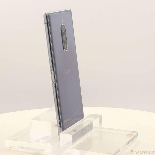 SIMフリー 美品 sov40 xperia 1 グレー Xperia 1 SONY SOV40 グレー