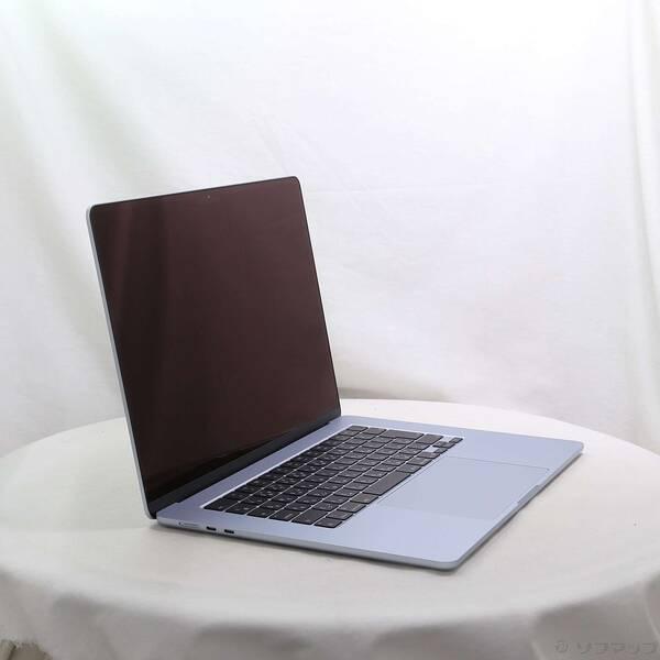 〔中古〕Apple(アップル) MacBook Air 15.3-inch Early-2025 MC7A4J／A Apple M4 10コアCPU_10コアGPU 16GB SSD256GB スカイブルー 〔15.7 Sequoia〕〔262-ud〕 |  | 03