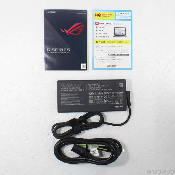 〔中古〕ASUS(エイスース) ROG Zephyrus M16 GU603ZW GU603ZW-I9R3070TIE オフブラック〔262-ud〕 |  | 04