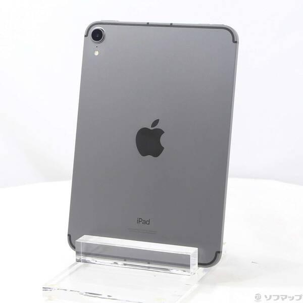 〔中古〕Apple(アップル) iPad mini 第6世代 256GB スペースグレイ MK8F3J／A SIMフリー〔377-ud〕 | 