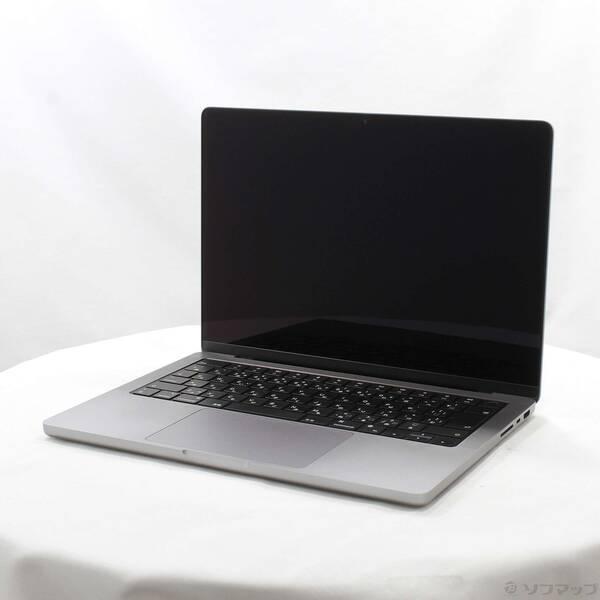 〔中古〕MacBook Pro 14.2-inch Late-2021 MKGP3J／A Apple M1 Pro 8コアCPU_14コアGPU 16GB SSD512GB スペースグレイ 〔15.3 Sequoia〕〔258-ud〕 | 