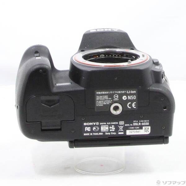 〔中古〕SONY(ソニー) α550 高倍率ズームレンズキット (DSLR-A550H)〔262-ud〕 |  | 04