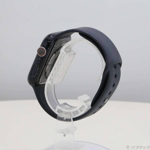 〔中古〕Apple(アップル) Apple Watch Series 9 GPS + Cellular 45mm ミッドナイトアルミニウムケース ミッドナイトスポーツバンド〔262-ud〕 |  | 01