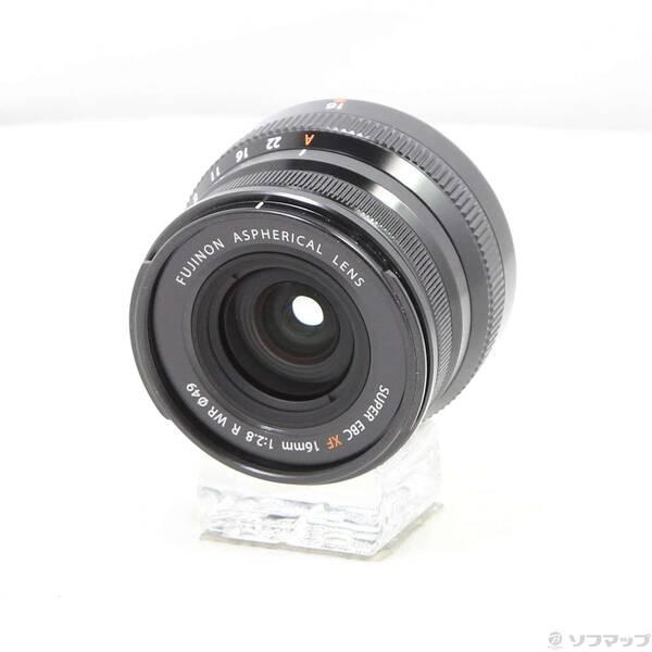 〔中古〕FUJIFILM(フジフイルム) フジノンレンズ XF16mmF2.8 R WR ブラック〔352-ud〕 | 