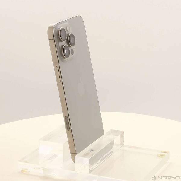 〔中古〕Apple(アップル) iPhone16 Pro Max 256GB ナチュラルチタニウム MYWK3J／A SIMフリー〔377-ud〕 |  | 03