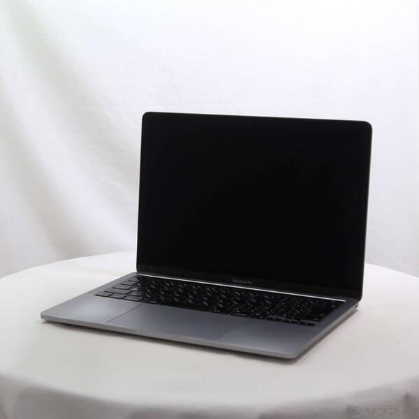 〔中古〕Apple(アップル) MacBook Pro 13.3-inch Mid-2022 MNEH3J／A Apple M2 8コアCPU_10コアGPU 16GB SSD256GB スペースグレイ 〔15.3 Sequoia〕〔348-ud〕 | 
