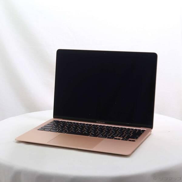 〔中古〕Apple(アップル) MacBook Air 13.3-inch Late-2020 MGND3J／A Apple M1 8コアCPU_7コアGPU 16GB SSD1TB ゴールド 〔15.7 Sequoia〕〔269-ud〕 | 