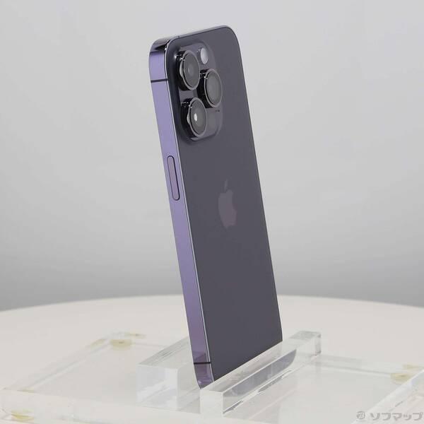 中古〕Apple(アップル) iPhone14 Pro 128GB ディープパープル MQ0F3J 