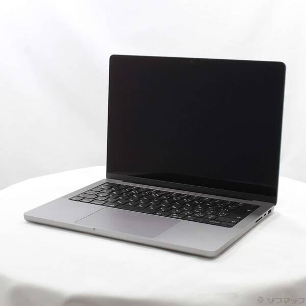〔中古〕MacBook Pro 14.2-inch Late-2021 MKGP3J／A Apple M1 Pro 8コアCPU_14コアGPU 16GB SSD1TB スペースグレイ 〔15.3 Sequoia〕〔258-ud〕 | 