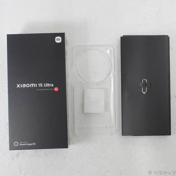 〔中古〕XIAOMI Xiaomi 15 Ultra 512GB ブラック MZB0JK1JP SIMフリー〔377-ud〕 |  | 04