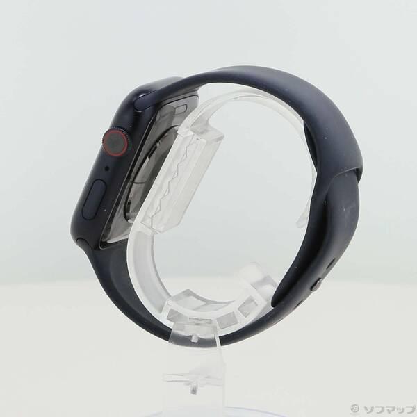 〔中古〕Apple(アップル) Apple Watch Series 9 GPS + Cellular 45mm ミッドナイトアルミニウムケース ミッドナイトスポーツバンド〔349-ud〕 |  | 01