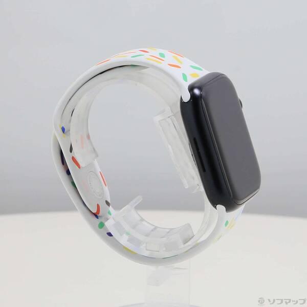 〔中古〕Apple(アップル) Apple Watch Series 9 GPS 45mm ミッドナイトアルミニウムケース プライドエディションスポーツバンド〔349-ud〕 |  | 03