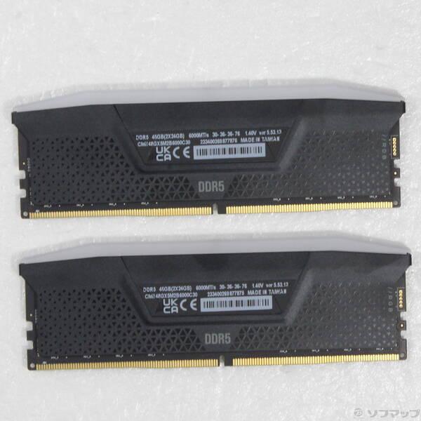 〔中古〕CORSAIR CMH48GX5M2B6000C30〔262-ud〕 | 