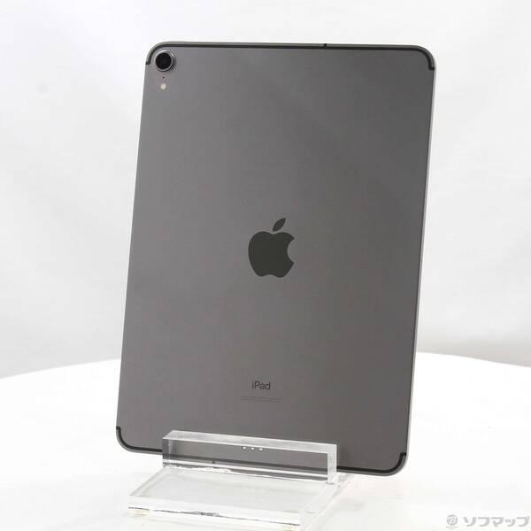〔中古〕Apple(アップル) iPad Pro 11インチ 64GB スペースグレイ MU0M2J／A SIMフリー〔305-ud〕 | 