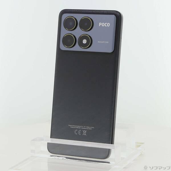 〔中古〕XIAOMI POCO F6 Pro 256GB ブラック 23113RKC6G SIMフリー〔377-ud〕 | 