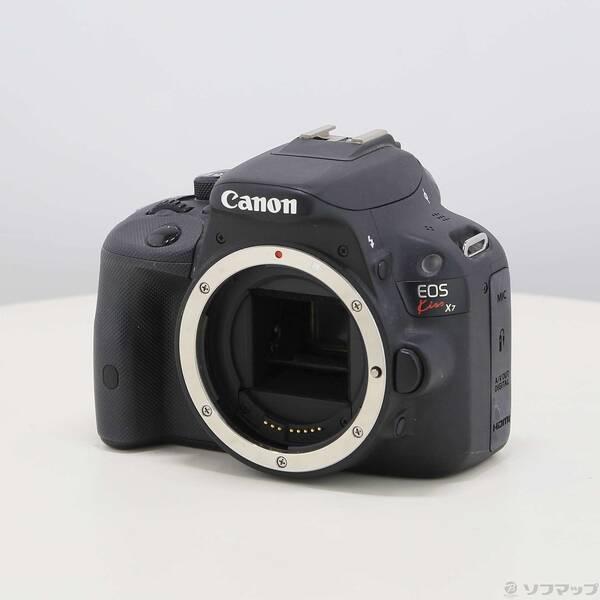〔中古〕Canon(キヤノン) EOS Kiss X7 ボディ ブラック〔276-ud〕 | 