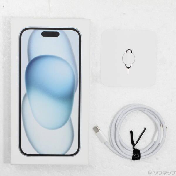 中古〕Apple(アップル) iPhone15 128GB ブルー MTML3J／A SIMフリー