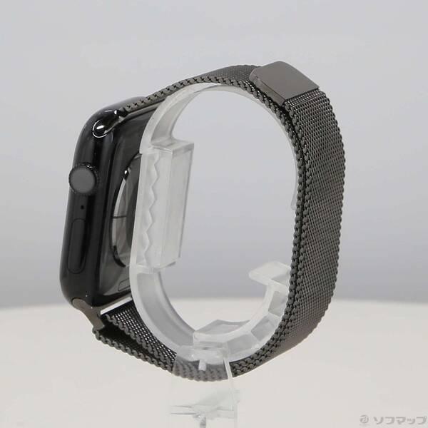 〔中古〕Apple(アップル) Apple Watch Series 11 GPS + Cellular 46mm ジェットブラックアルミニウムケース スレートミラネーゼループ〔262-ud〕 |  | 01