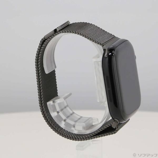 〔中古〕Apple(アップル) Apple Watch Series 11 GPS + Cellular 46mm ジェットブラックアルミニウムケース スレートミラネーゼループ〔262-ud〕 |  | 03