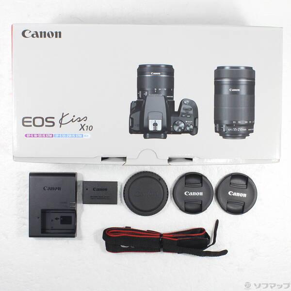 〔中古〕Canon(キヤノン) EOS Kiss X10 ダブルズームキット ブラック〔352-ud〕 |  | 05