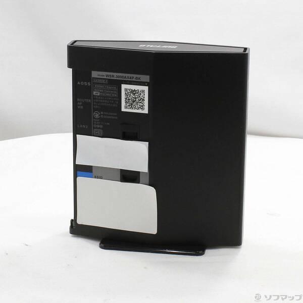 〔中古〕BUFFALO(バッファロー） WSR-3000AX4P-BK〔262-ud〕 |  | 03